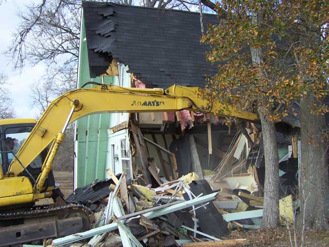 Residential Demolition in Magnolia, TX