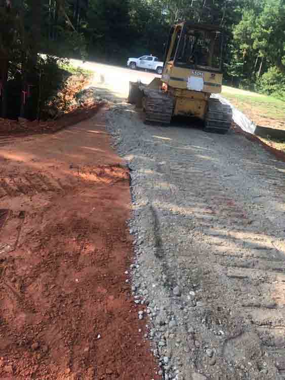 Residential Road, Driveway and Culvert Construction Image 19