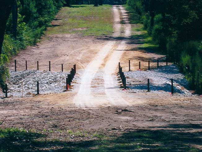 Residential Road, Driveway and Culvert Construction in Magnolia